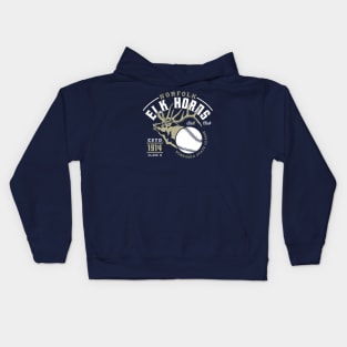 Norfolk Elk Horns Kids Hoodie